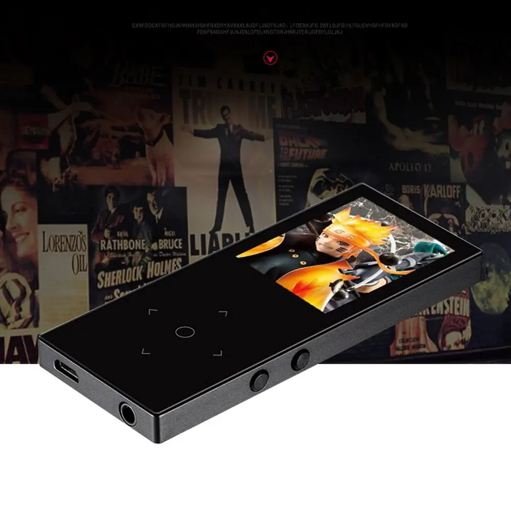 16 Гб сенсорная кнопка Bluetooth MP3 плеер ультра тонкий цветной экран hi fi звук Walkman