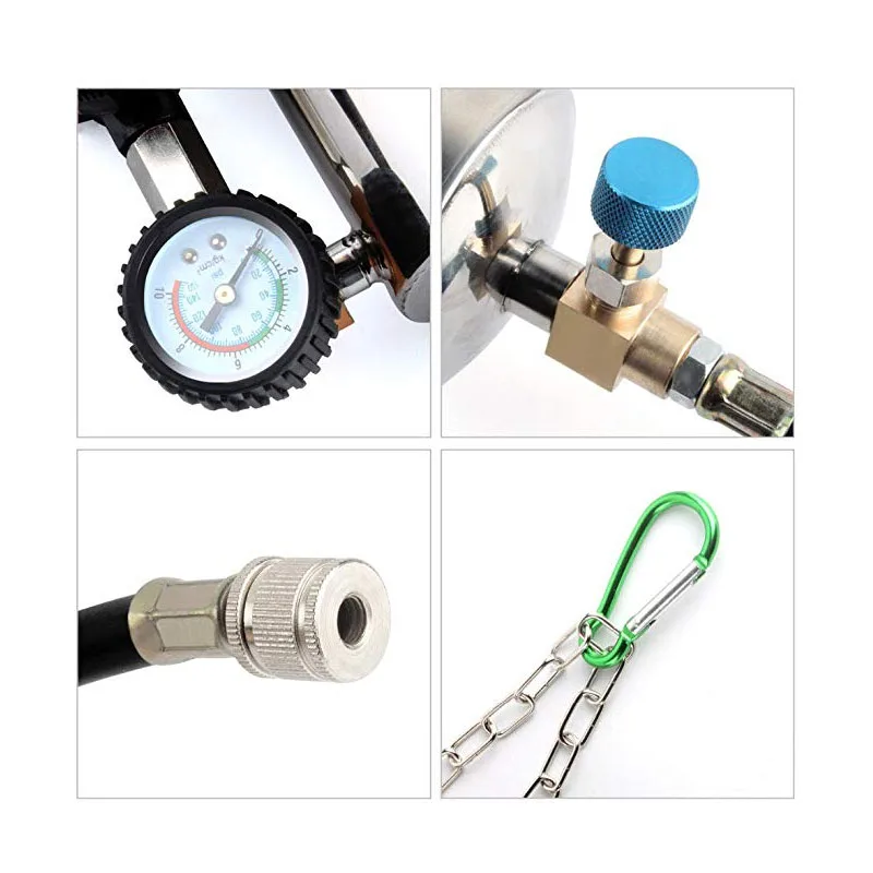 

Car Engine Care Maintenance Fuel Injector Nozzle Cleaning Non Dismantle Repair Tool Kits GX100 C100