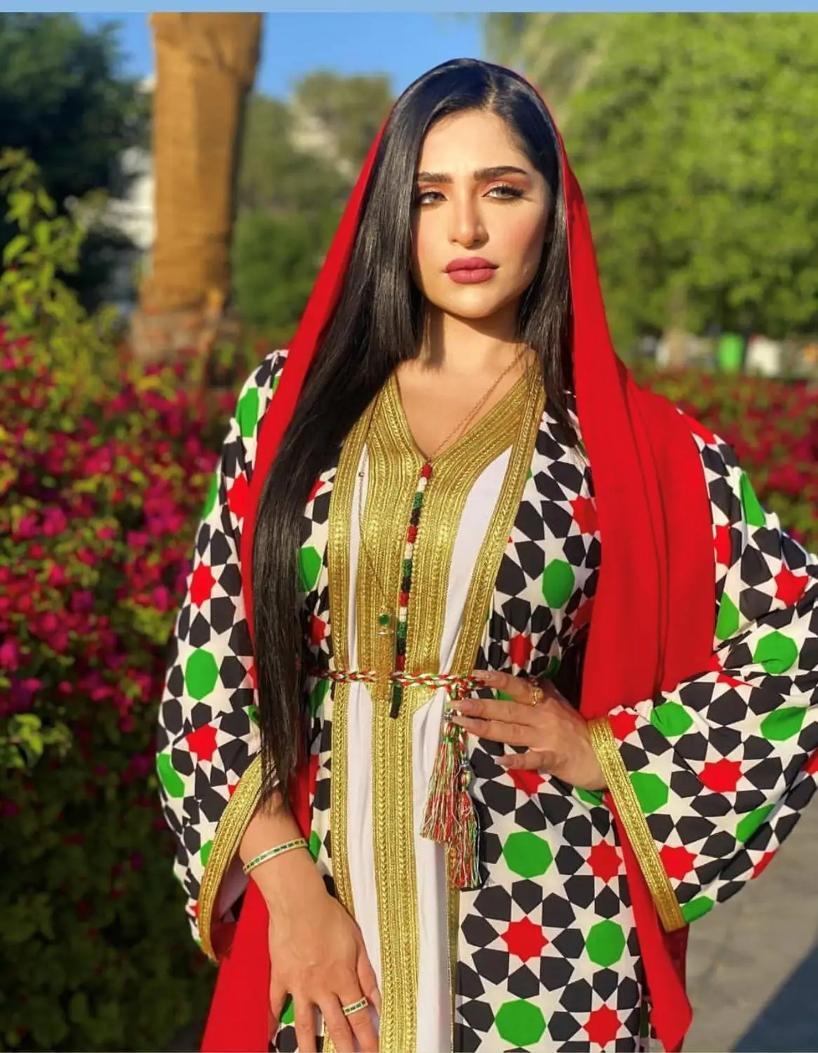 Дубай 2021 новый модный принт мусульманский женский длинный хиджаб длинное платье