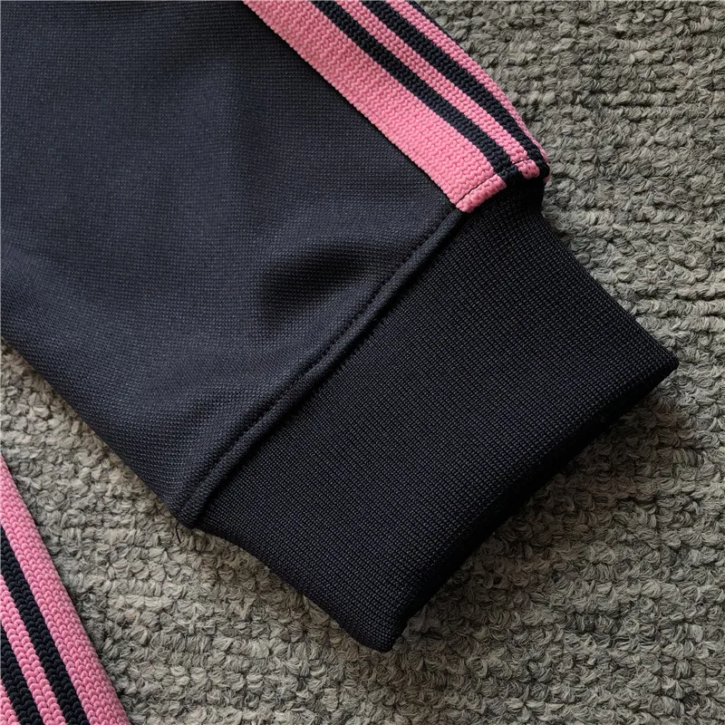 Butterfly Embroidery Needles AWGE Jackets Men Women 1:1 Top Quality Streetwear AWGE Jacket Red Stripes NEEDLES Coats