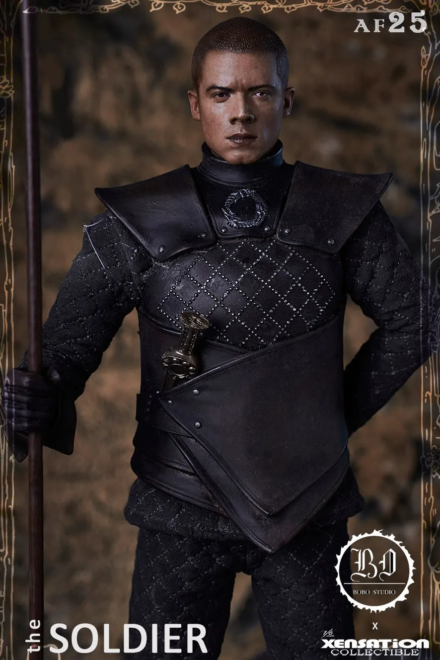 Коллекционная экшн-фигурка Xensation X BoBo Studio AF25 The Unsullied Solider Grey Worm 1/6 | Игрушки и хобби