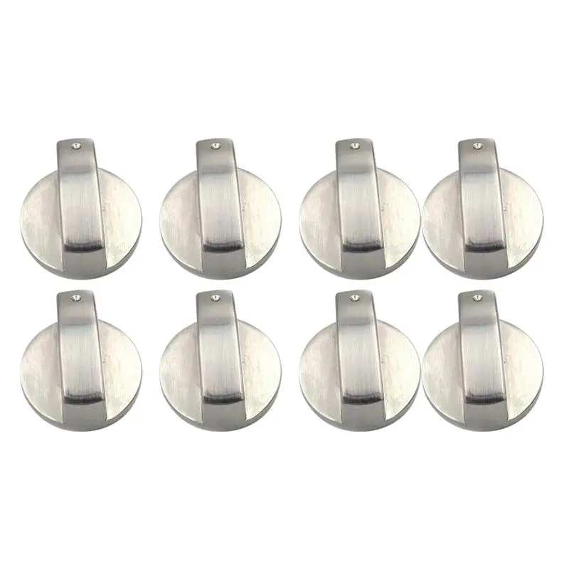 4pcs Practical Stove Ignition Switch Button Gas Knob Metal On-Off | Дом и сад