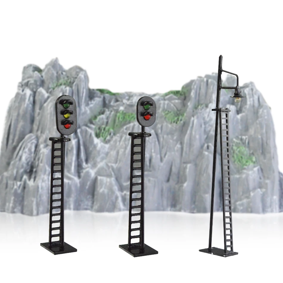 1 шт. сигнальных огней Хо модель здания игрушечная железная дорога макет игрушки
