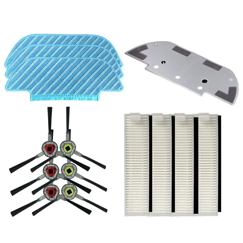 

Горячая TOD-робот пылесос, швабра полотна Щетка Фильтр Для ECOVACS DEEBOT OZMO тонкий 10 Запчасти для робота-пылесоса аксессуары