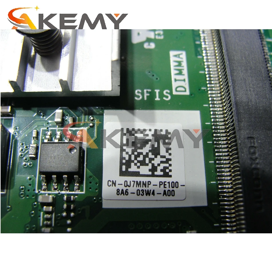 

Akemy ALL IN ONE For DELL inspiron 22 3275 Motherboard AMSTR-PS E2-9000E CN-0J7MNP J7MNP Mainboard 100%Tested