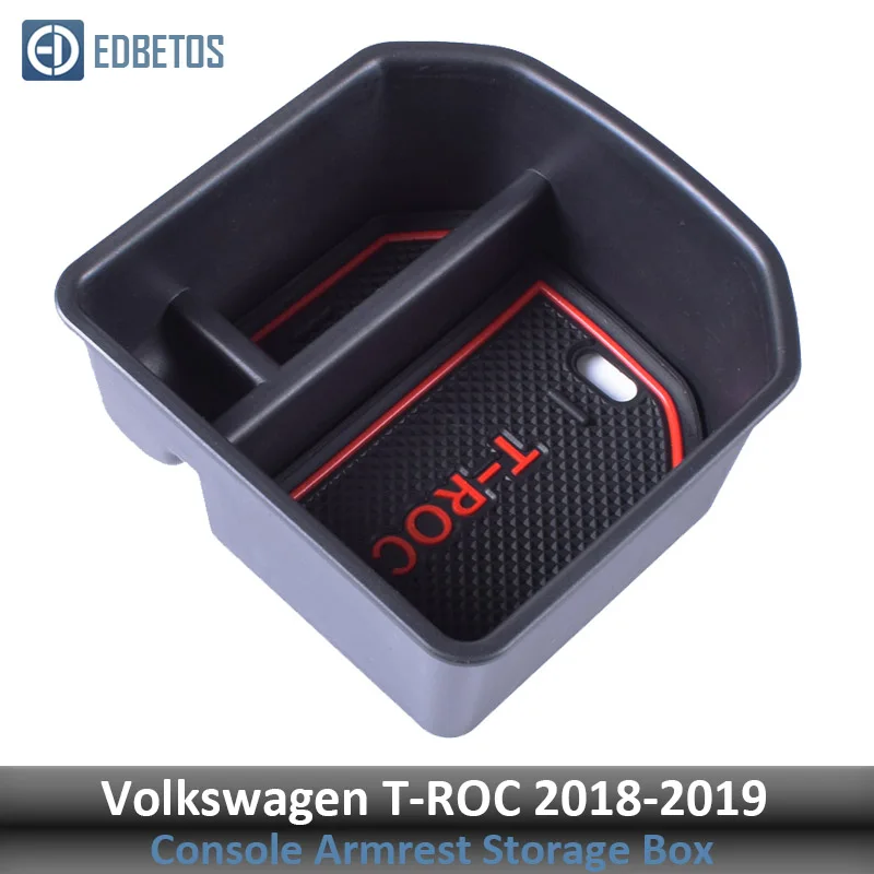 Подлокотник для хранения перчаток для Volkswagen VW T-ROC центральная консоль Органайзер лоток T-ROC аксессуары для интерьера