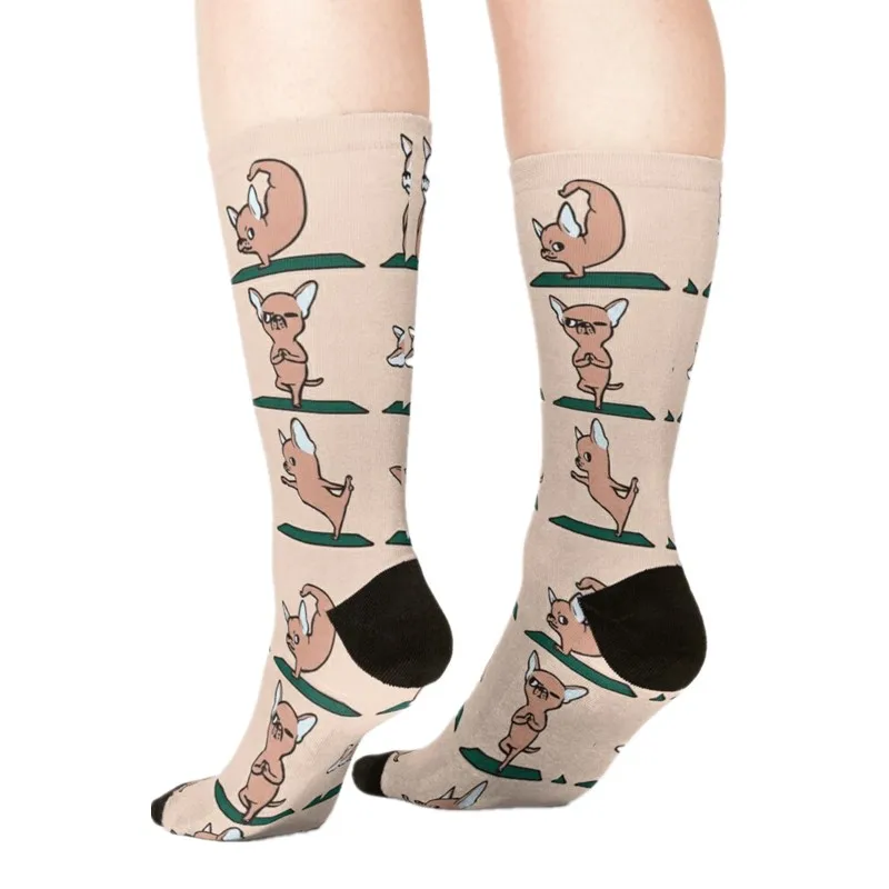 

2021 Women's socks kawaii Cute no sphynx cat Printed Socks Woman harajuku Happy Funny Novelty cute girl gift Socks for women