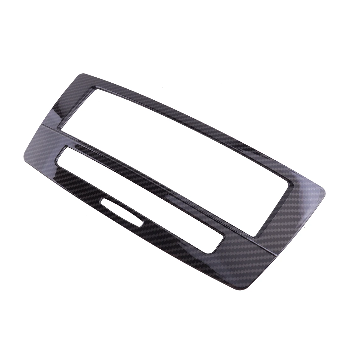 

Автомобильная консоль из углеродного волокна, отделка для CD панели, Обложка, рамка, подходит для Benz GLE GLS Class W166 X166 2015 2016 2017 2018 2019