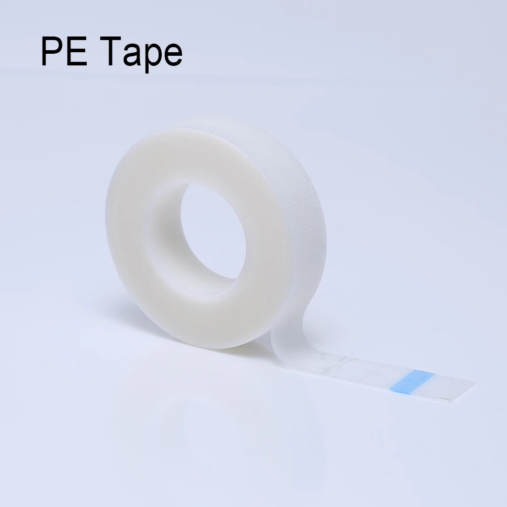 PE W13x L9000mm 5 шт./компл. профессионального наращивания ресниц под патч Макияж Pad инструмент отдельные накладные ресницы из нетканого материала& PE изолированный Обёрточная бумага лента - Цвет: PE W13x L9000mm