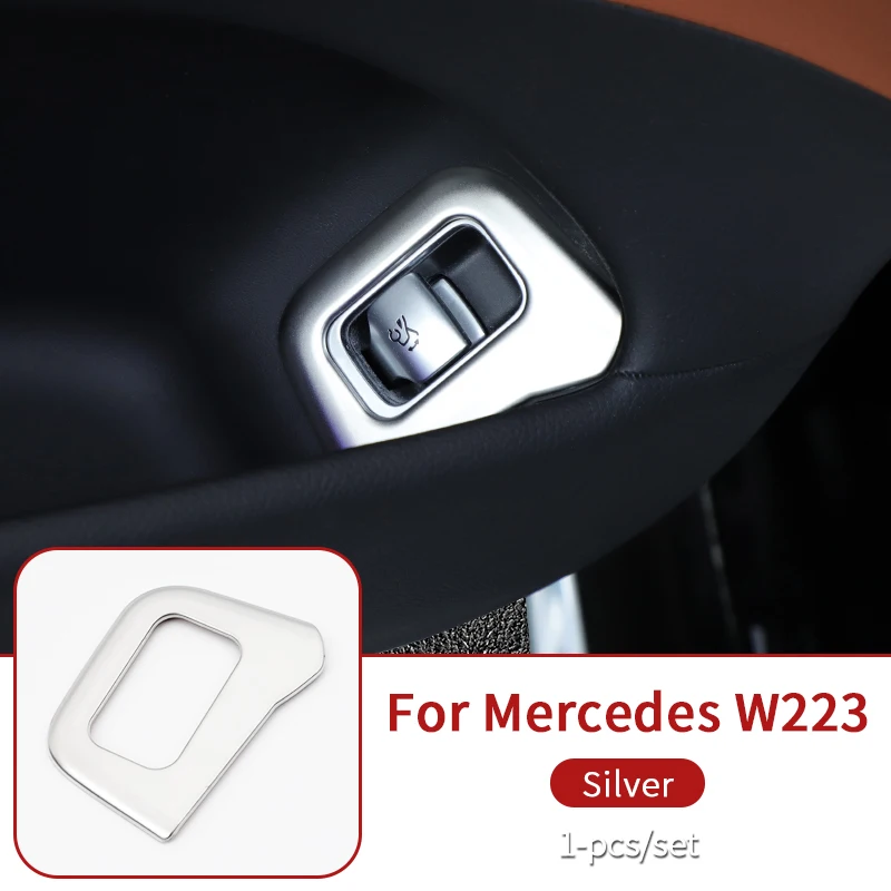 

Внутренняя отделка для Mercedes 2021 ~ 2026 w223 S series classcontrol, центральные крышки, отделка чашки S400 S450 S550, аксессуары для amg