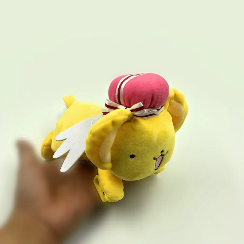 Карточка Captor Sakura креативный мультфильм Kero Милая Мини сумка Рождественские Подвески кукла мягкая плюшевая мягкая Подарочная декорация прекрасная кукла для ребенка