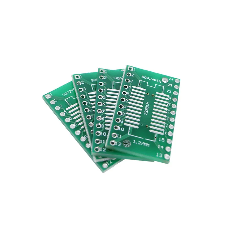 1X SOP24 SSOP24 Smd для DIP24 IC адаптер печатной платы 0 65 мм/1 27 мм | Электроника