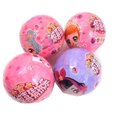 Кукла сюрприз Lil Sisters IT BABY Miss Punk SLEEPY BONES Toys макияж серия Surprise Box Toy|Талисман| |