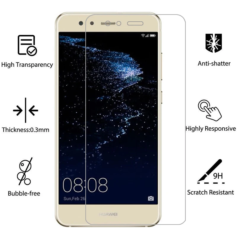 Чехол для huawei p10 lite защитный экран из закаленного стекла на huwei hawei p10lite p 10 10p light 5 2