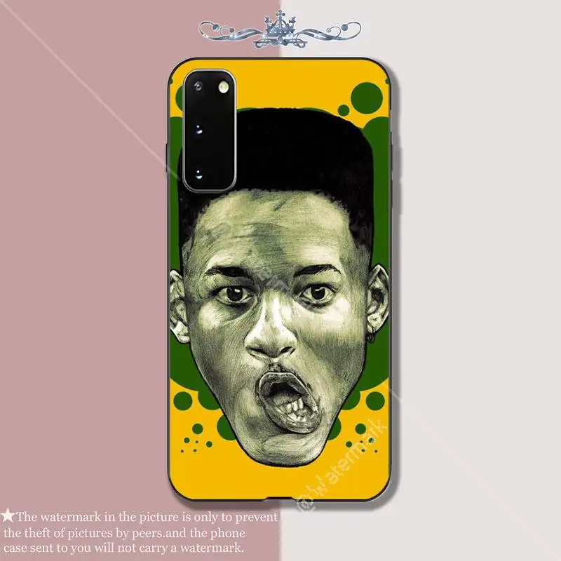 

The Fresh Prince Of Bel Air Phone Case Cover For Samsung Galaxy S9 S10 S20 Plus Note8 Note9 Note10 A80 A01 Silicone Cases Coque