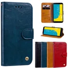 Чехол для телефона Samsung Galaxy J4, J6, J8 Plus, флип-чехол из искусственной кожи J4plus, J6plus, J400F, J600F, J800F, задняя крышка, чехол для телефона