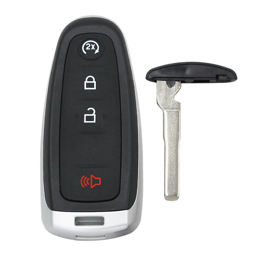 4-кнопочный смарт-брелок дистанционного запуска дистанционный смарт-ключ для Ford