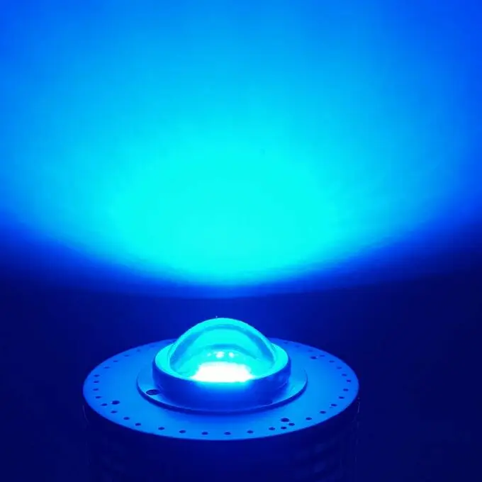 저렴한 100W 크리 어 LED 디 밍이 가능한 그라데이션 수족관 조명 디 밍 조명 LED 물고기 탱크 램프 조 광 기 기능 Led 산호 램프