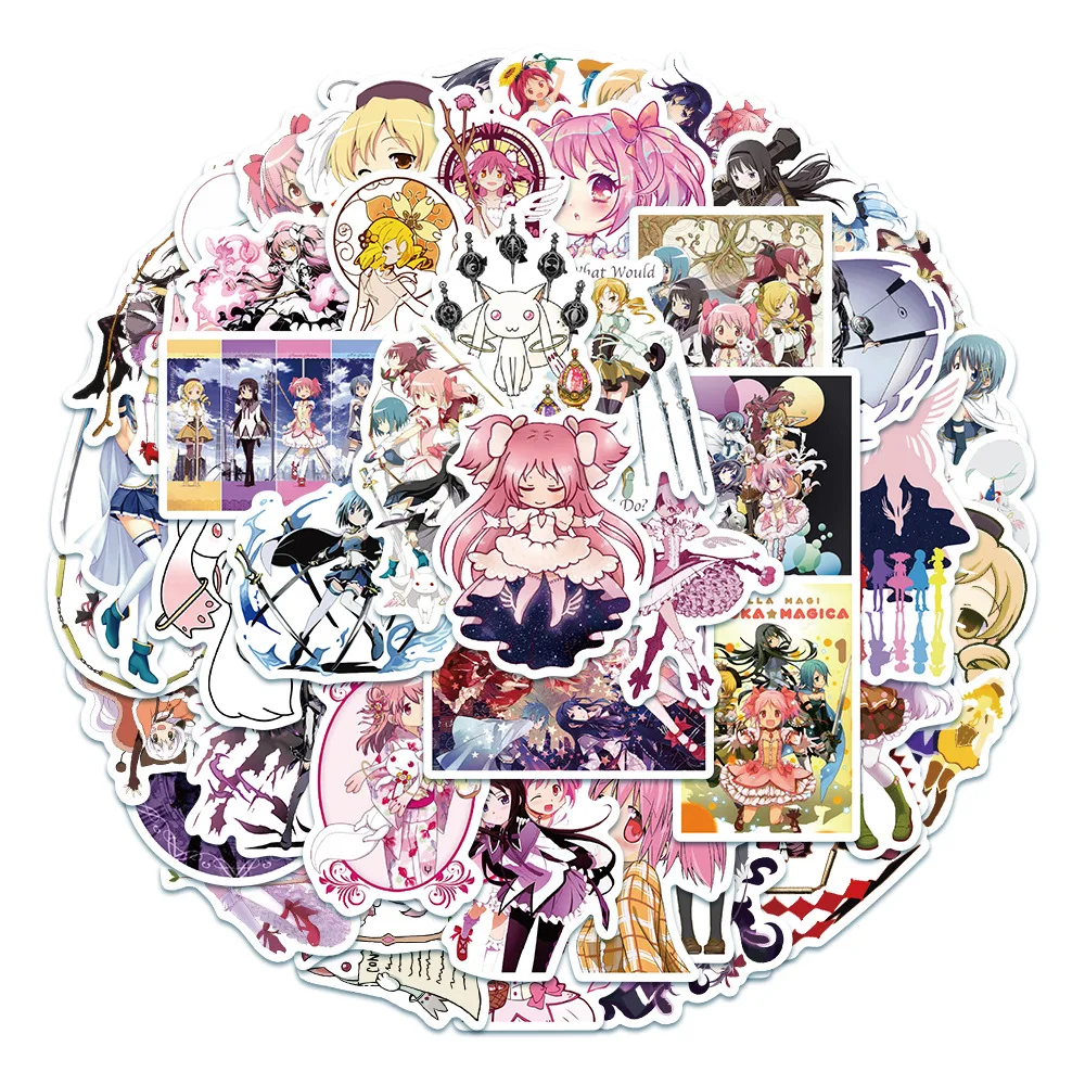 

10/30/50 шт. волшебная девушка Xiaoyuan анимационная игра личное украшение граффити Водонепроницаемая наклейка скейтборд водяная чашка оптовая пр...