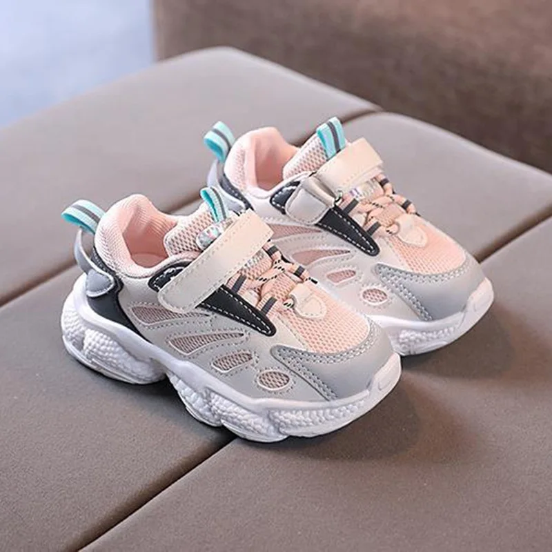 

New Kids Pu Leather Shoes Baby Girls Sport Sneakers Children Shoes Boys Fashion Casual Shoes Soft Brand Trainer