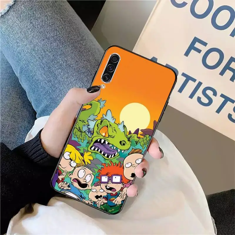 

Anime Rugrat case for airpods Phone Case For Samsung galaxy S 9 10 20 A 10 21 30 31 40 50 51 71 s note 20 j 4 2018 plus