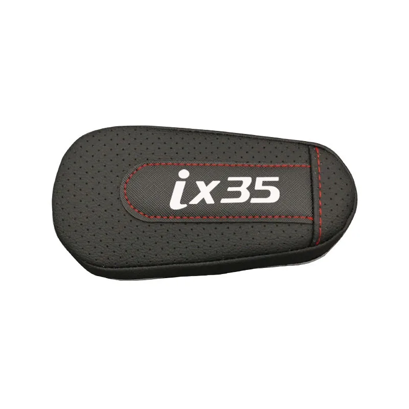 

Leather Knee Pad handrail pad Interior Car Accessories For Hyundai Ix35