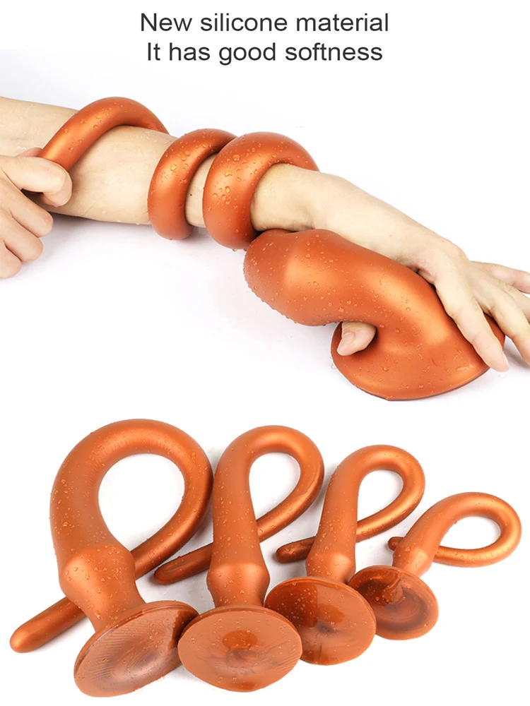 Супердлинный фаллоимитатор Анальная пробка для мужчин массажер простаты