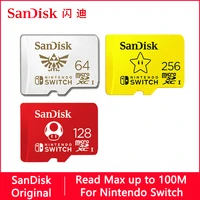 sandisk nintendo switch dedicated micro sd card 128gb 32gb 64gb micro sd memory card sdtf flash microsd card for monitor video