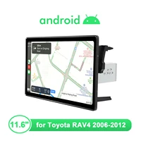 android 10 0 11 6 inch car radio player octa core 4g ram 64g rom carplayandroid autogps naviagtion %e2%80%8bfor toyota rav4 2006 2012