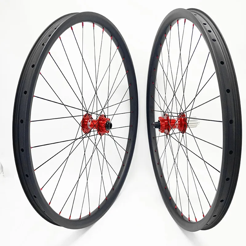 

27.5er carbon disc mtb wheelset 30x28mm mtb bicycle carbon disc wheels 650b carbon wheels hope 4 boost 110x15mm 148x12mm