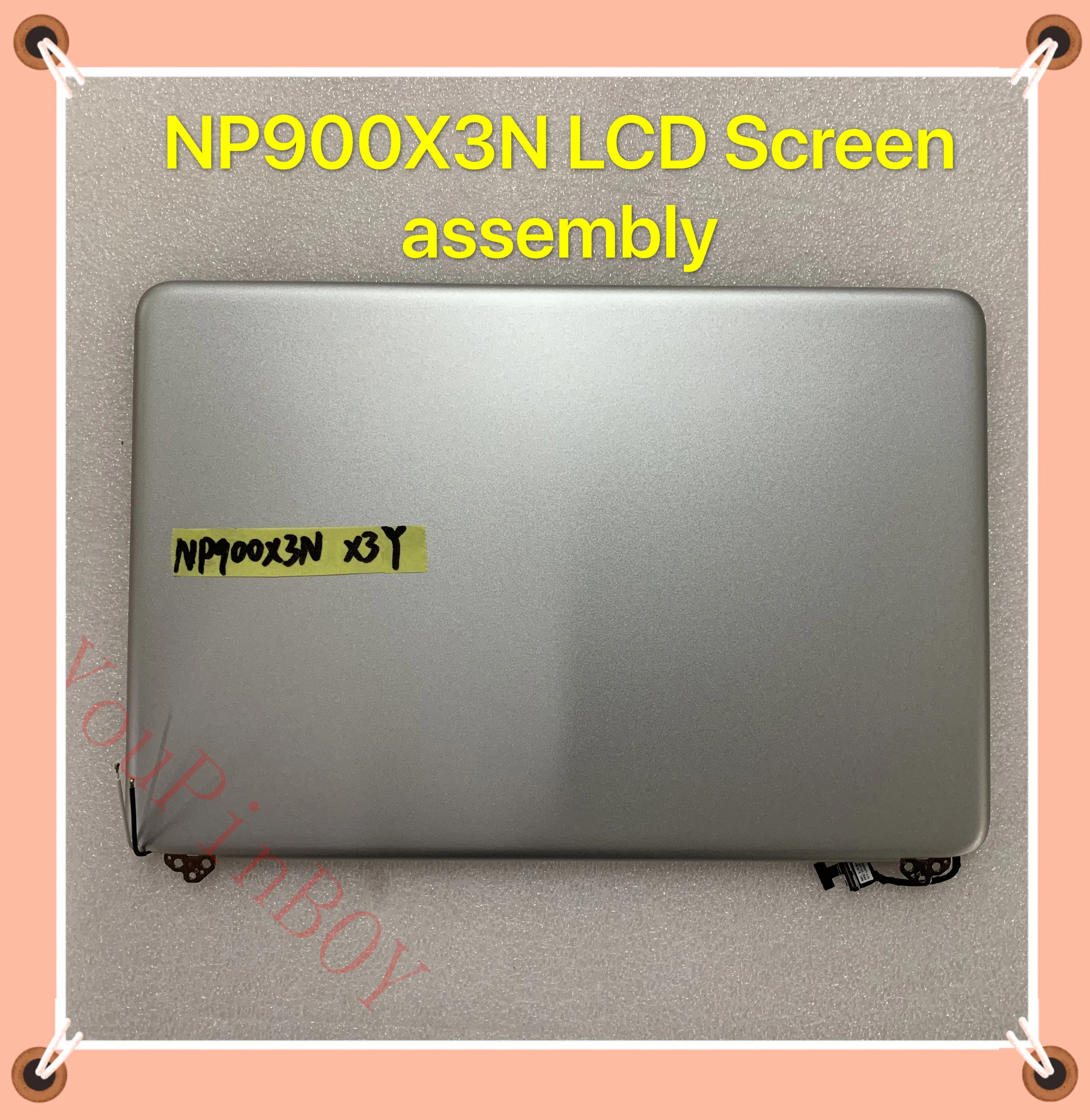 ЖК дисплей 13 3 дюйма для Samsung NP900X3N NT900X3N NP900X3Y экран в сборе белый серебристый 1920*1080