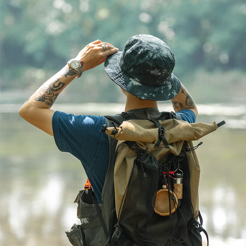 Рыболовная шляпа Naturehike для отдыха маленькая с краской защита от солнца и УФ-лучей