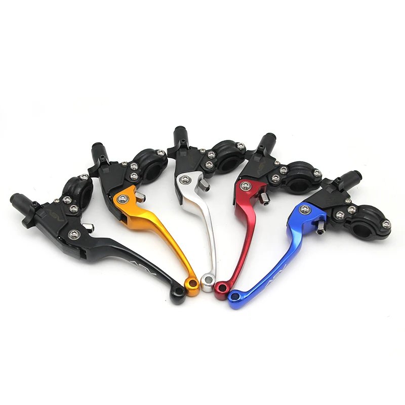 

Alconstar-Universal Aluminum Alloy ASV F3 Short Brake & Clutch handlebar lever for Motocross Motorcycle Pitbike Dirt Pit Bike