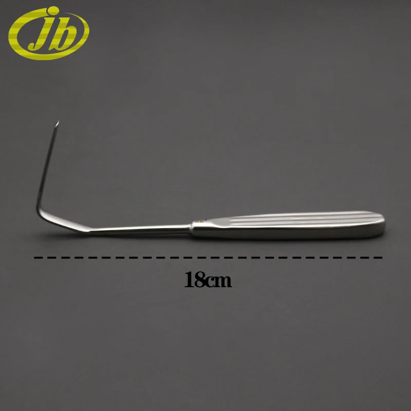 Medical retractor 18cm stainless steel cosmetic plastic surgery surgical operating instrument single-head