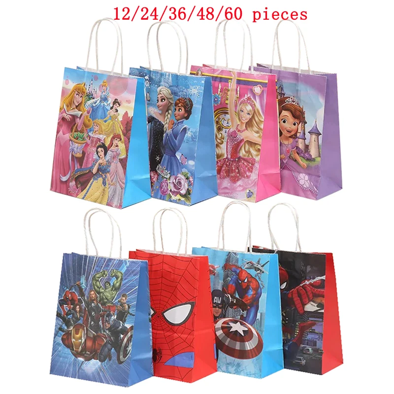 

Cartoon Superhero Avengers Theme Party Supplies Gift Candy Box Favor Baby Shower Spidermans Kids Boys Birthday Party Decoration