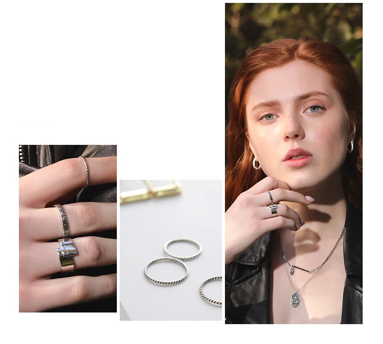 Цена по прейскуранту завода, 925 серебряное кольцо, модное минимализм, тонкое крученое кольцо, хорошее ювелирное изделие для женщин