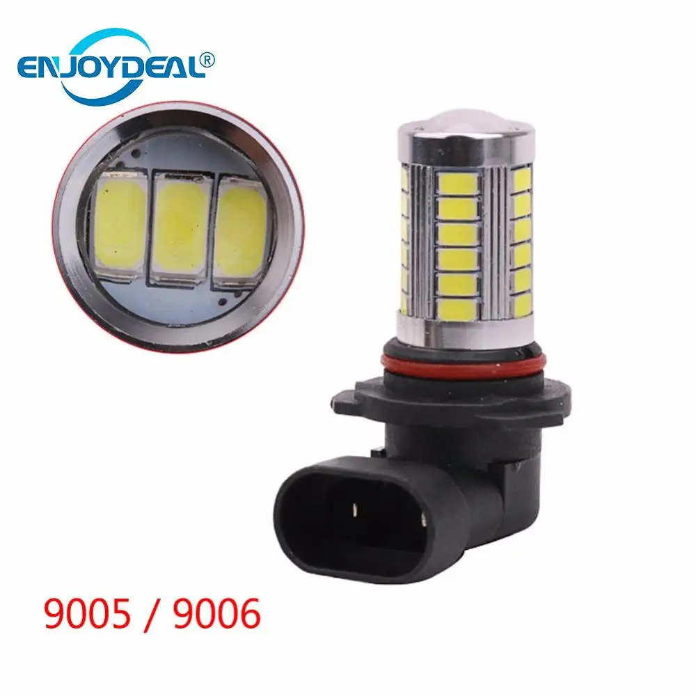 Энергосберегающие 33 светодиодные лампы 9005 5630SMD 9006 DRL дневные ходовые для вождения