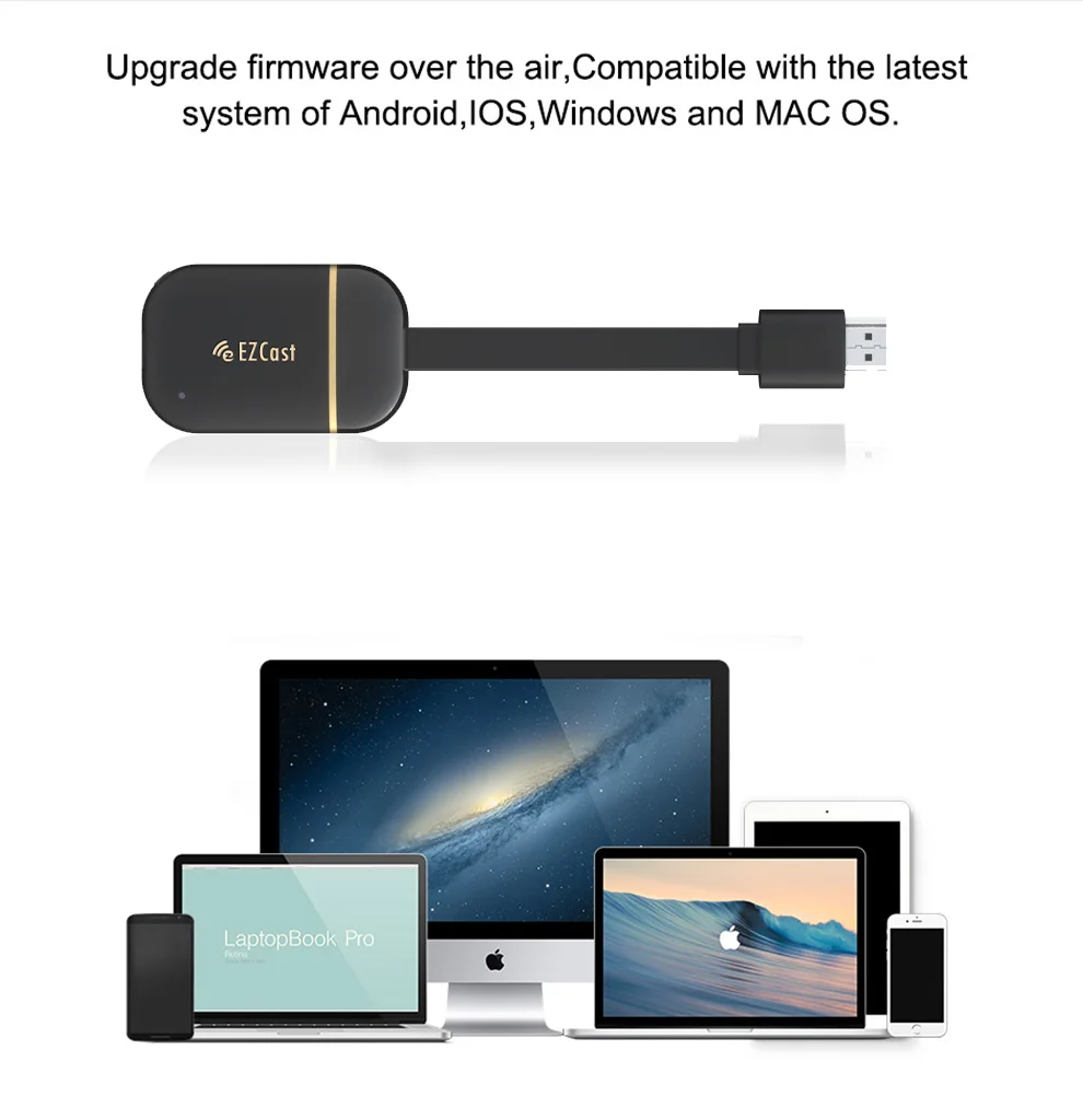 Новейший G13 wifi беспроводной HDMI Электронный ключ 128 МБ Поддержка Mirecast/Airplay/DLAN 1080P видео, совместимо с Android, IOS, Windows, MAC OS