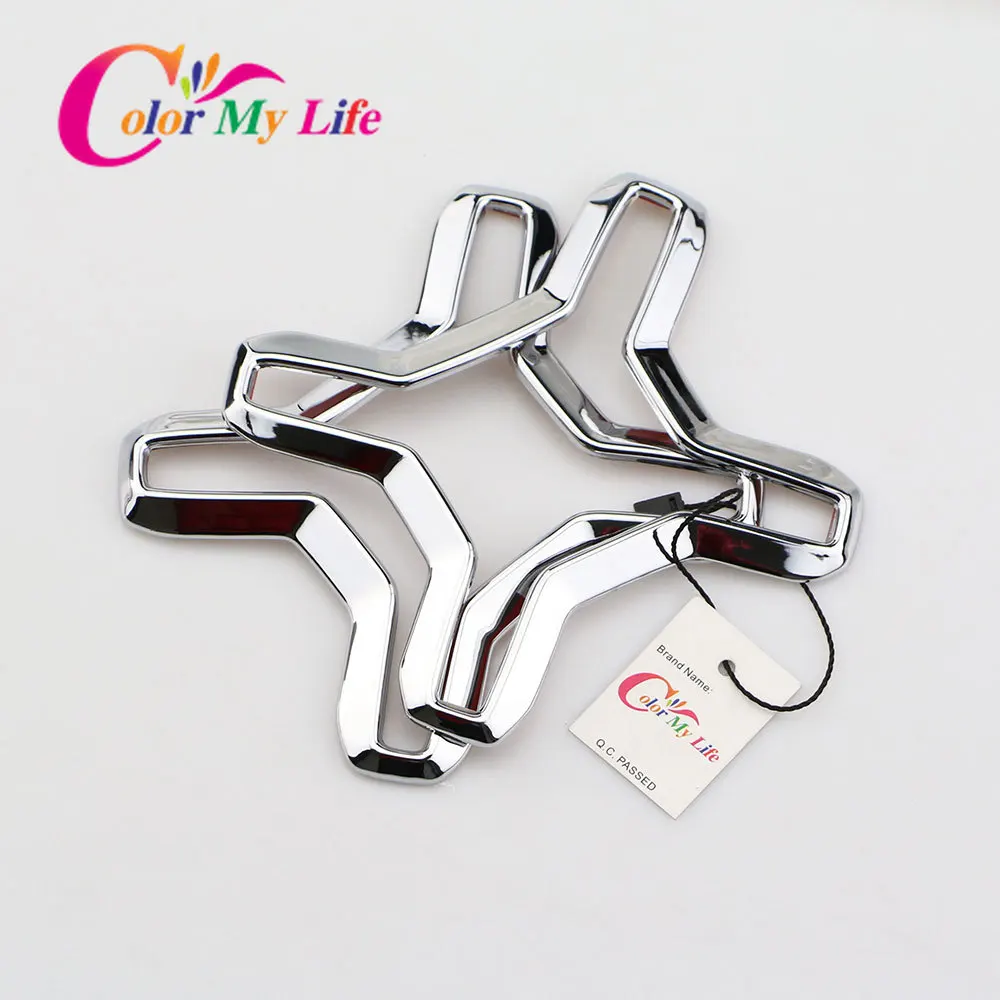 АБС пластик хромированный Автомобильный задний фонарь защитная крышка боковое