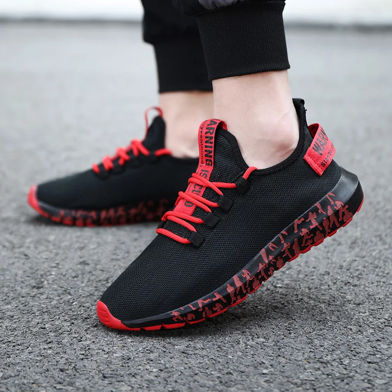 

Fashion Summer Men's Shoes Mesh Breathable Cool Running Shoe Outdoor Non-Slip Sole Design Walking Sneakers Lightweight Casual