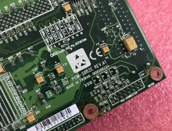 

100% high quality test Industrial computer motherboard PCM-5862E Rev.A1 PCM-5862E color new CPU memory