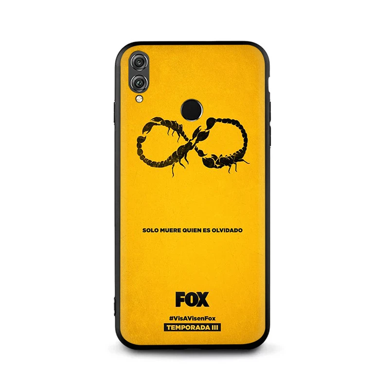 B6 EWAU Vis a vis Silicone Phone Case for Huawei Honor 6A 7A 7C 7X 8C 8X 8 9 Note 10 Lite view 20 9X pro - Color: B6