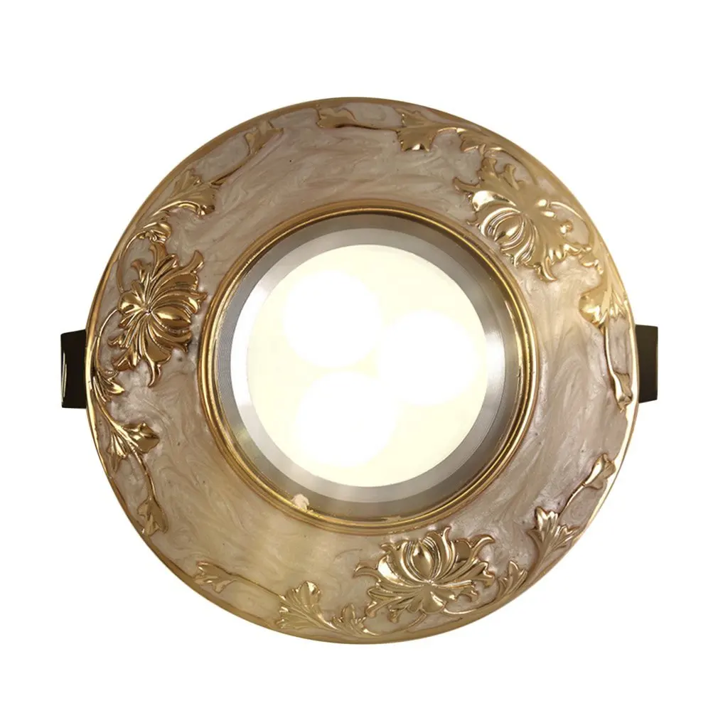 ICOCO классический 3 Вт светодиодный потолочный светильник смоляная панель