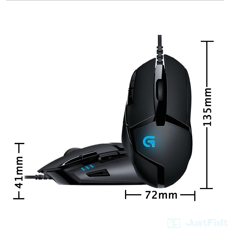 New Logitech G402 Hyperion Fury FPS Gaming Mouse with Optical 4000DPI High Speed Fusion Engine | Компьютеры и офис