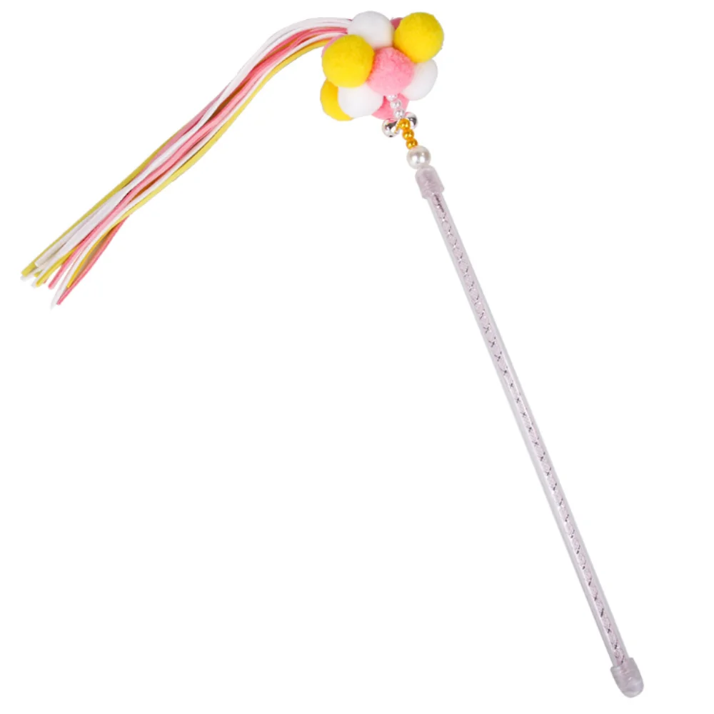 

Interactive Cat Teaser Wands Training Funny Cats Toy Wand Kitten Accessories
