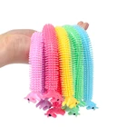 Новинка, мягкая эластичная резиновая лента в виде единорога, Детская декомпрессионная веревка, цветной подарок для лапши