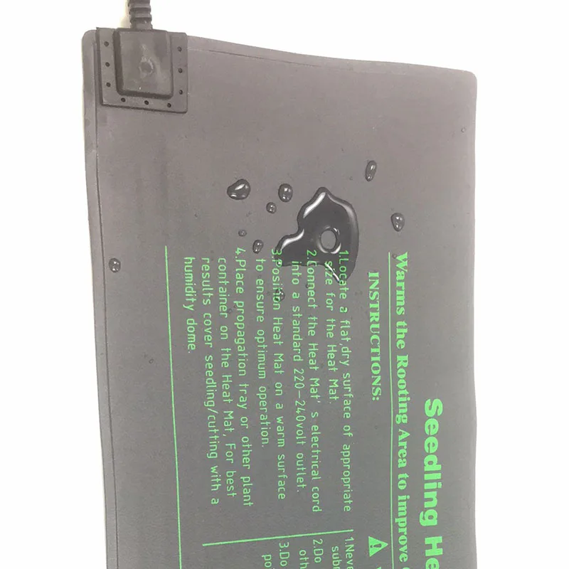 Тепловой коврик для рассады водостойкая гидропонная нагревательная подушка