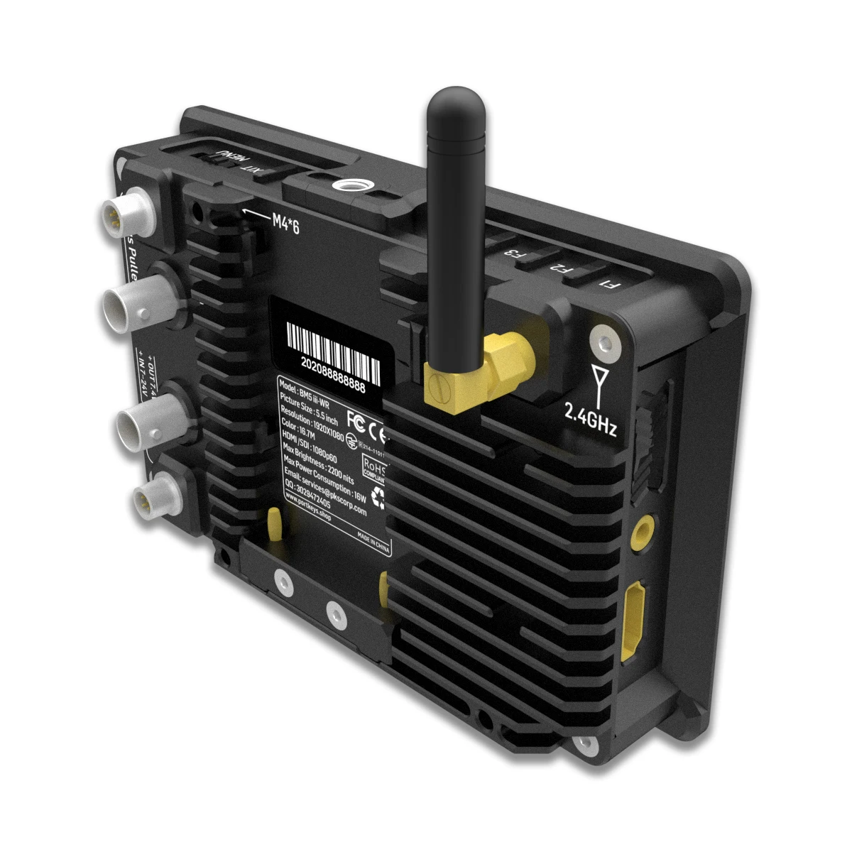 Полевой монитор Portkeys BM5 WR 2200nit SDI для камеры сверхъяркий сенсорный экран