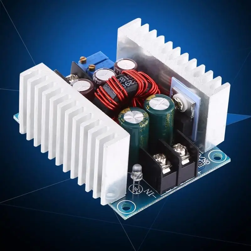 

300W 20A DC-DC Buck Converter Step Down Module Constant Current LED Driver Power Step Down Voltage Module Electrolytic Capacitor