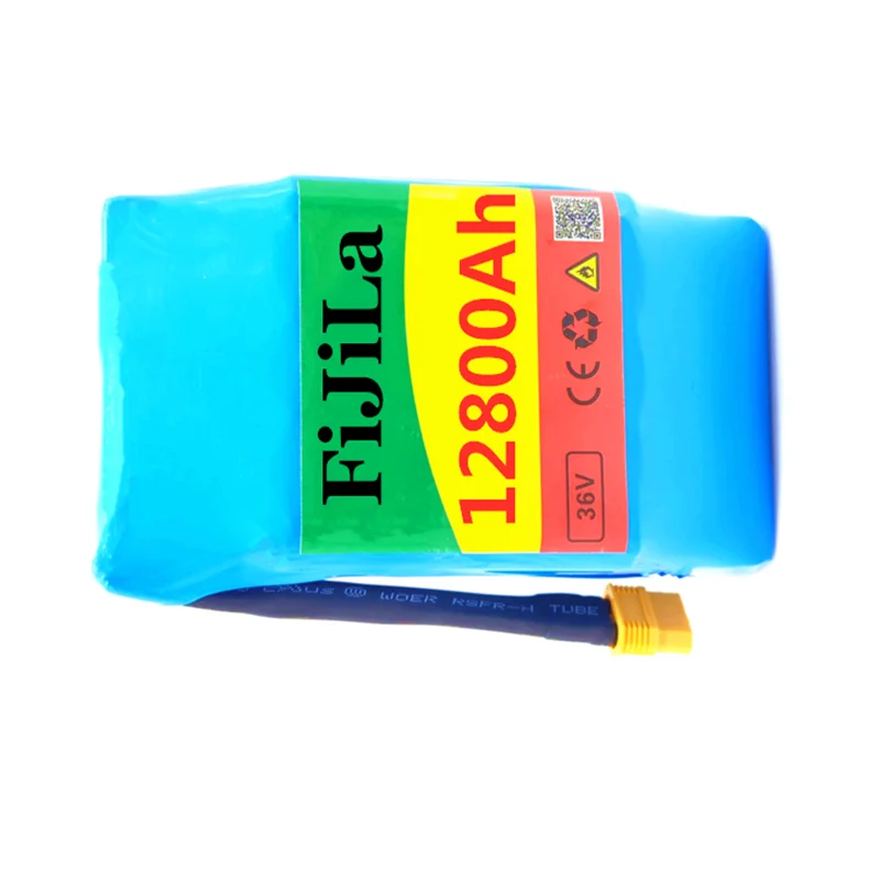 

100% New Original 36v 12.8Ah lithium battery 10s2p 36v battery 12800mAh lithium ion pack 42V 12800mah scooter twist car battery